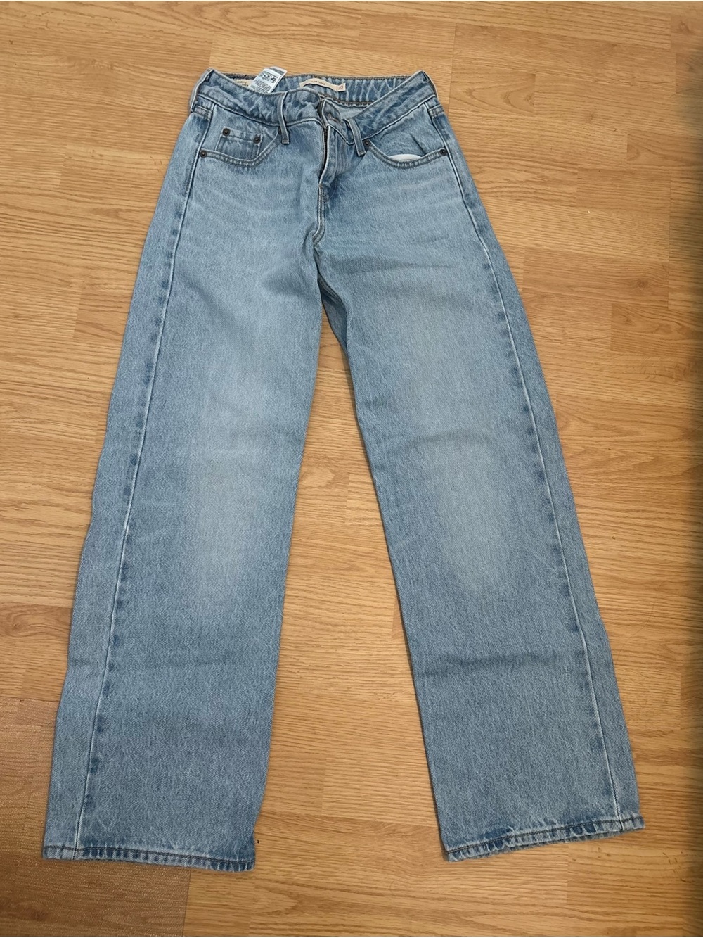 Levi's Light Blue Low Loose Wide Leg Jeans